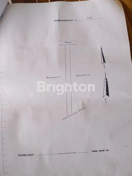 image TANAH LUAS 3332 M² PINGGIR JL. ALTERNATIF TAWANGSARI - BAYAT (4)