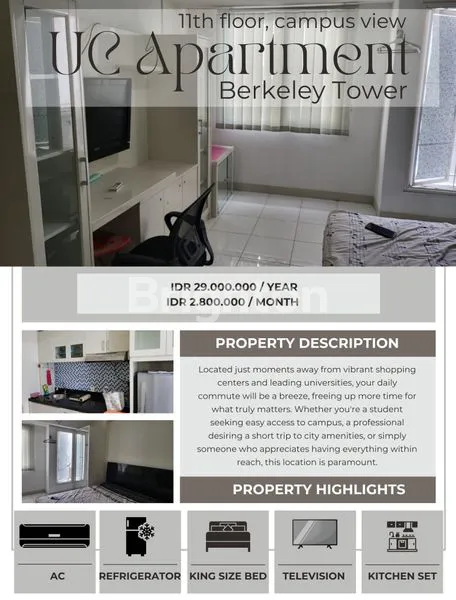 image APARTEMEN UC BERKELEY VIEW UC UNIVERSITAS CIPUTRA (1)