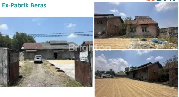 DIJUAL EX PABRIK BERAS SIAP PAKAI – LOKASI STRATEGIS DI SINAR PALEMBANG, CANDIPURO, LAMPUNG SELATAN