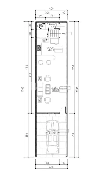 image RUMAH RUKO JELAMBAR 3 LT INDRALOKA ROW 2 MBL JAKARTA BARAT (4)