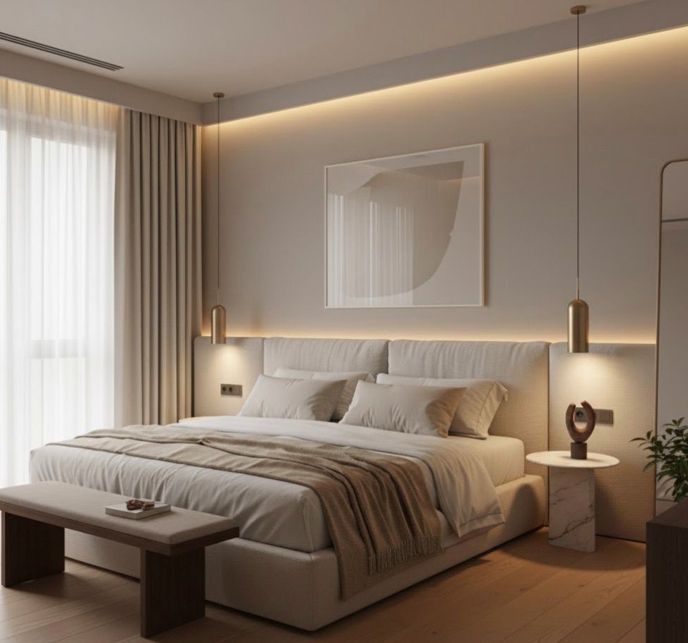 desain kamat tidur minimalis mewah 1