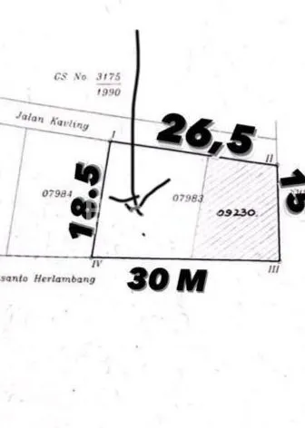 TANAH BEKASI JATISAMPURNA KAVLING MURAH BU