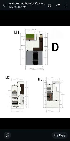 image RUMAH BARU CLUSTER DEKAT ST MRT DI HAJI NAWI JAKARTA SELATAN  (2)