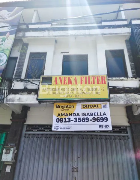 DIJUAL MURAH RUKO 7 M SUNSET ROAD BALI KOMERSIAL