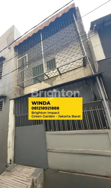 image RUMAH DALAM GANG 2 LT TANAH SEREAL, TAMBORA, JAKARTA BARAT (1)