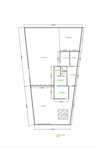 image GUDANG STRATEGIS KEROBOKAN, LT 500M² SIAP PAKAI (5)