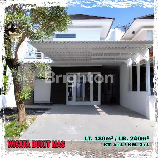 image WISATA BUKIT MAS SURABAYA BARAT RUMAH 2 LANTAI SIAP HUNI BAGUS (1)