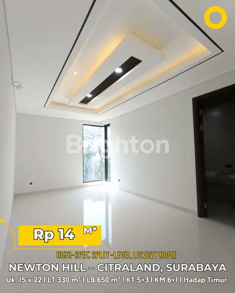 image RUMAH BARU MINIMALIS MODERN SPLIT LEVEL DI CITRALAND SURABAYA  DEKAT DENGAN PAKUWON MALL, GWALK (2)