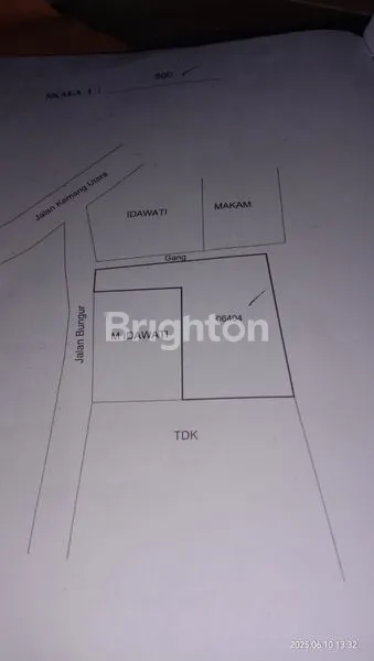 image TANAH LUAS 375M² DI KEMANG UTARA, SHM (5)