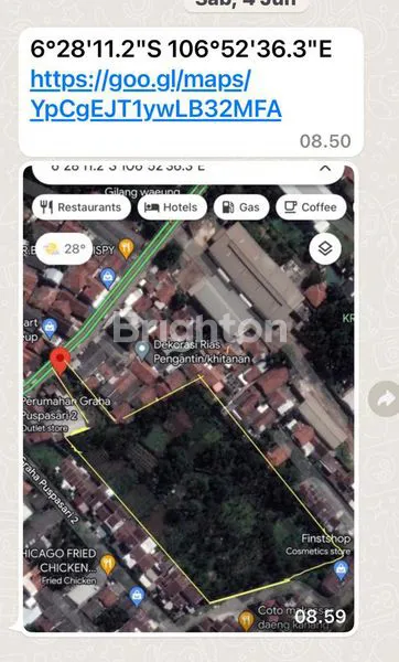 image TANAH KAVLING STRATEGIS DI DAERAH KRANGGAN GUNUNG PUTRI BOGOR (5)