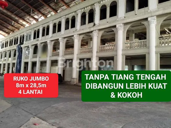 RUKO JUMBO 4 LANTAI DI CBD POLONIA
