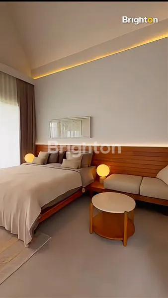 image VILLA MINIMALIS 3 BEDROOM DENGAN NUANSA HIJAU DI CANGGU BALI (5)