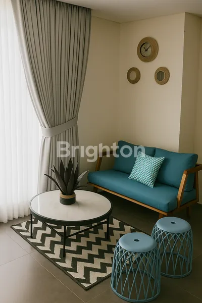 image APARTEMEN 2 KAMAR FULLY FURNISH DI BINTARO ICON – VIEW SWIMMING POOL & LOKASI PREMIUM (1)