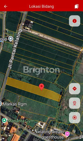 image TANAH 35.5 ARE PINGGIR JALAN RAYA KLATING – ZONA KUNING, COCOK UNTUK VILLA & INVESTASI! DEKAT PANTAI KELATING & SOORI BALI   (1)