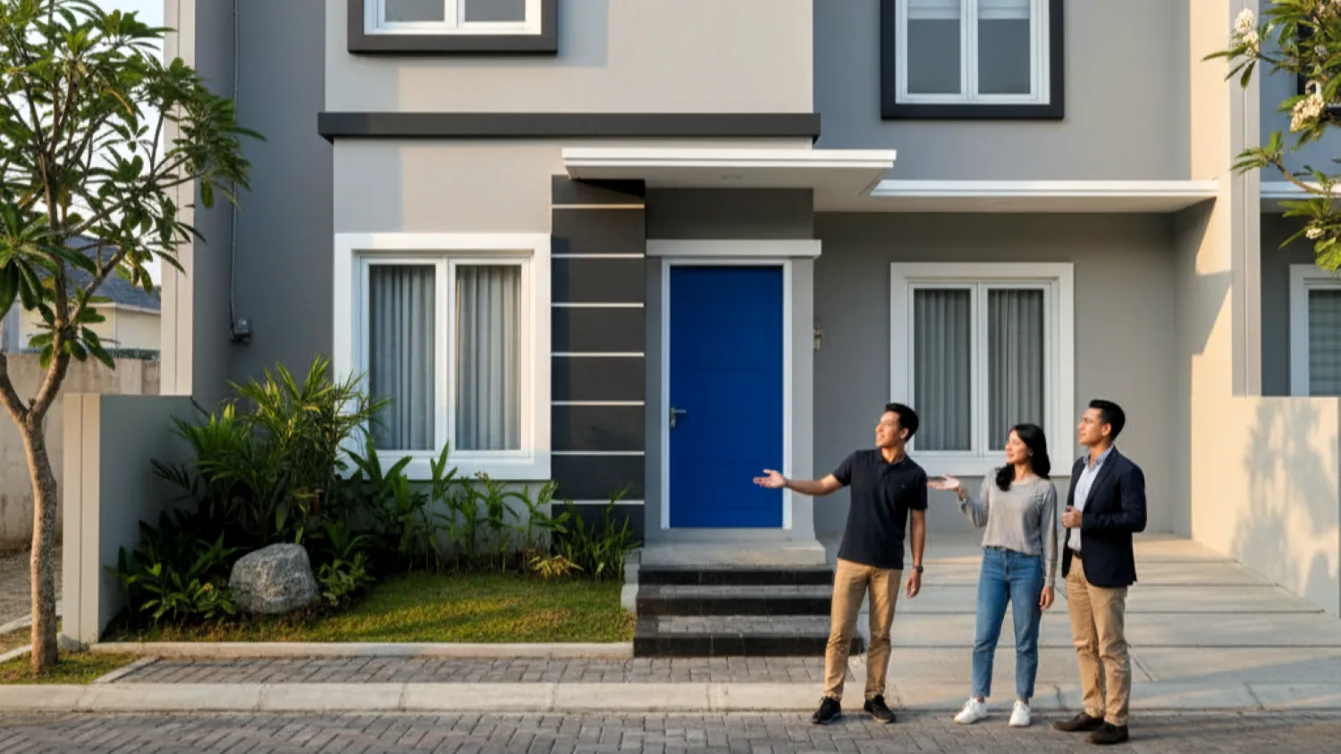 seni perpaduan cat rumah investasi desain 2 investasi properti