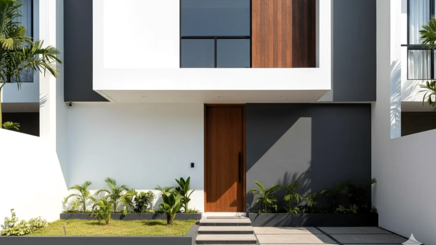 seni perpaduan cat rumah investasi desain 4 mempertegas konsep arsitektur