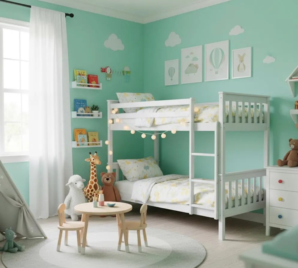 macam macam warna hijau cat tembok 1