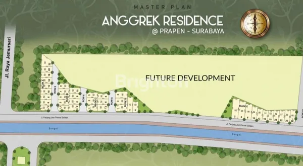 image PRIMARY ANGGREK RESIDENCE PRAPEN, NEW CLUSTER AT EAST SBY, DEKAT JEMURSARI (2)