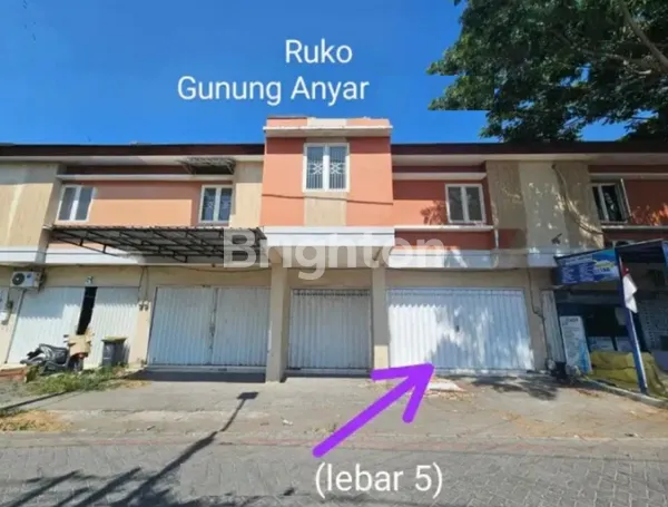 image SIAP PAKAI RUKO RAYA GUNUNG ANYAR DEKAT ROYAL PAKA, PURIMAS, OERR (1)