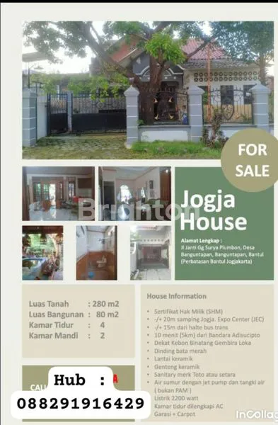 image RUMAH 4KT STRATEGIS DI JANTI, DEKAT JOGJA EXPO (1)