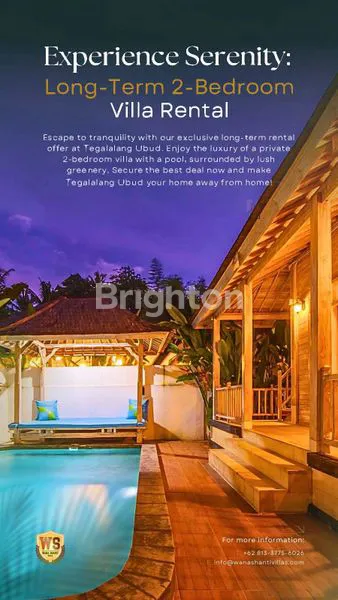 image VILLA NYAMAN 2BR +POOL FULLY FURNISH KAWASAN TENANG PENARUNGAN (2)