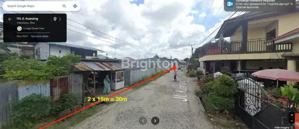 image DIJUAL TANAH KAVLING JALAN KUANSING, 100M DARI JALAN KARTAMA, PEKANBARU (4)