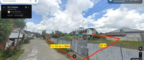 image DIJUAL TANAH KAVLING JALAN KUANSING, 100M DARI JALAN KARTAMA, PEKANBARU (5)