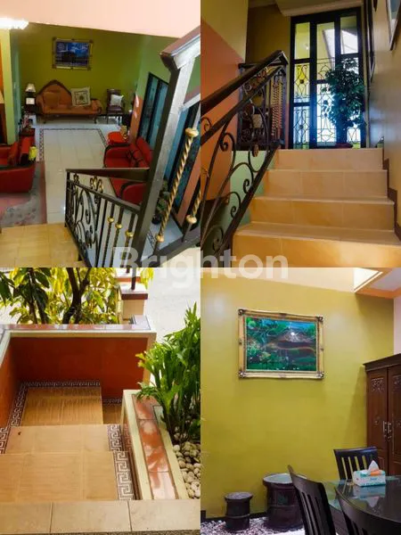 image RUMAH CANTIK FULL FURNISH MODEL VILLA DI GREENHILL (6)