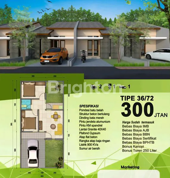 image TAKE OVER PERUMAHAN DI CITAPEN 37 UNIT LT= 3.872 M2 (4)