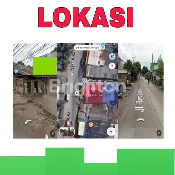 image RUMAH & TOKO STRATEGIS CISOKA, LT 324M² (2)