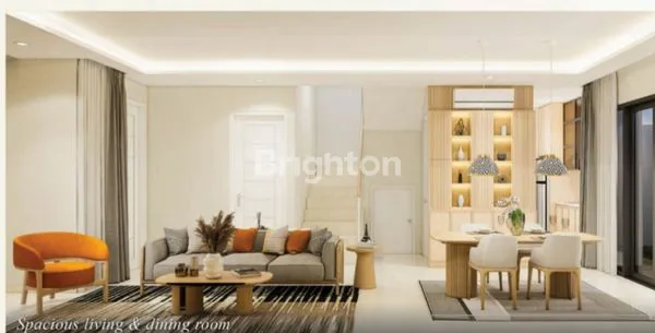 image RUMAH BARU 2 LANTAI DENGAN DESAIN MODERN DAN STYLISH DI CLUSTER TERBARU PARAMOUNT PETALS (2)