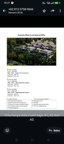 VILLA MEWAH DI BEDULU, DEKAT GOA GAJAH