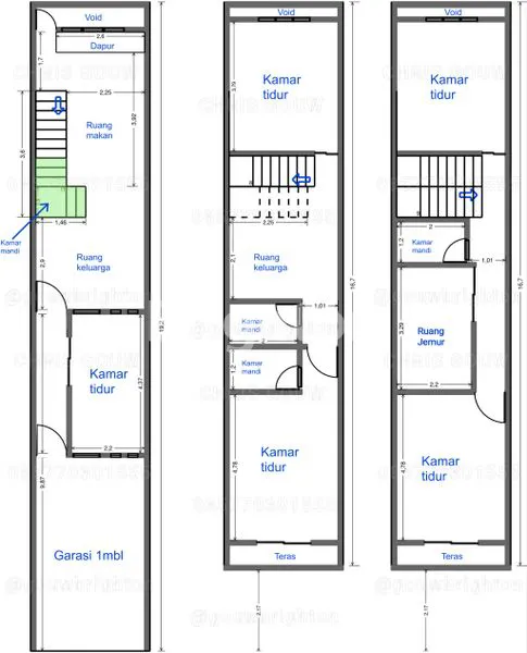 image DIJUAL RUMAH BARU 5 KT 3 LANTAI TOWNHOUSE PREMIUM TANJUNG DUREN DURI KEPA GROGOL JAKARTA BARAT 10 MENIT MALL CENTRAL PARK (2)