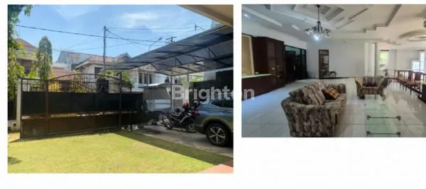 image RUMAH KLASIK BESAR TERAWAT LENGKAP DENGAN KOLAM RENANG DI SURABAYA DEKAT PAKUWON CITY ITS UNAIR GM GALAXY MAL  (1)