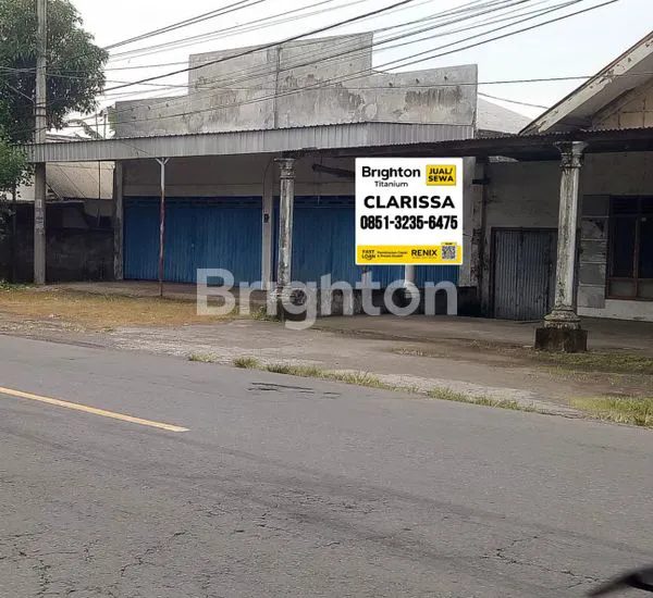 DIJUAL/DISEWAKAN LAHAN LUAS + RUKO