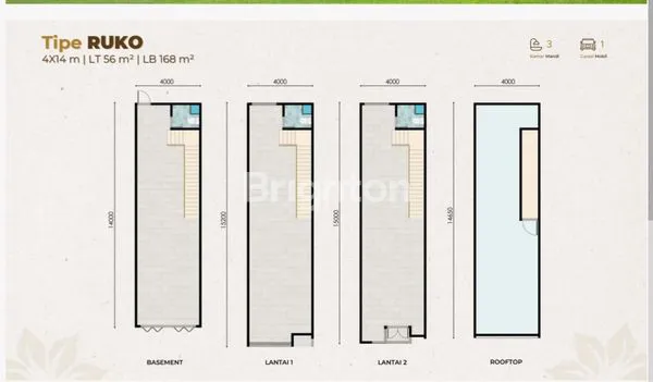 image RUKO 3 TINGKAT SULUH/PANCING (5)