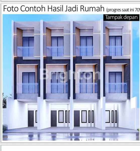 image RUMAH LOKASI STRATEGIS HARGA TERMURAH INDENT TANJUNG DUREN READY 4 UNIT, ROW JALAN 3 MOBIL DAN GARASI MOBIL 3 MOBIL \NJUAL RUMAH (1)