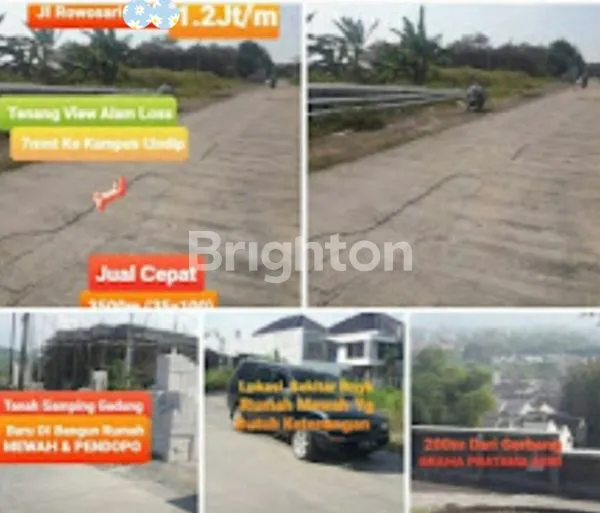 image TANAH DI ROWOSARI DENGAN VIEW ALAM, DEKAT UNDIP TEMBALANG (1)