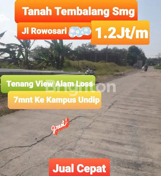 image TANAH DI ROWOSARI DENGAN VIEW ALAM, DEKAT UNDIP TEMBALANG (2)
