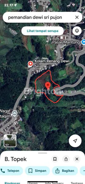 TANAH STRATEGIS 16.000 M² DEPAN PASAR DEWI SRI