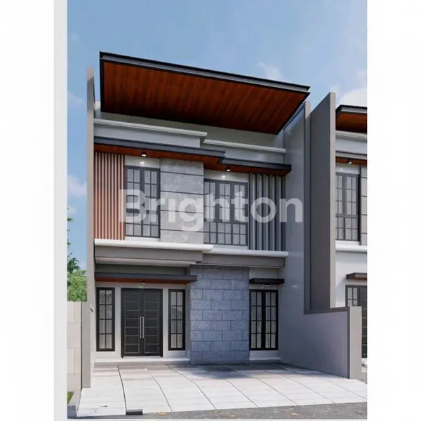 image BARU MODERN KONTEMPORER LEBAR 7 PERUMAHAN ELITE SURABAYA TIMUR ! JUAL RUMAH ARAYA 2 GALAXY BUMI PERMAI (1)