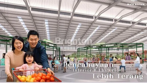 image TOKO / RUANG USAHA DI PASAR MODERN TERBARU DAN TELARIS FRESH MARKET MAGGIORE DI GADING SERPONG (3)