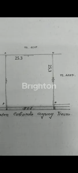 image DIJUAL TANAH DI JL. COK AGUNG TRESNA RENON (3)