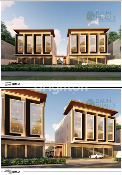 image RUKO 4 LANTAI DAUN HIJAU 3 STRATEGIS DESAIN MODERN JALAN SUNGAI RAYA DALAM (2)