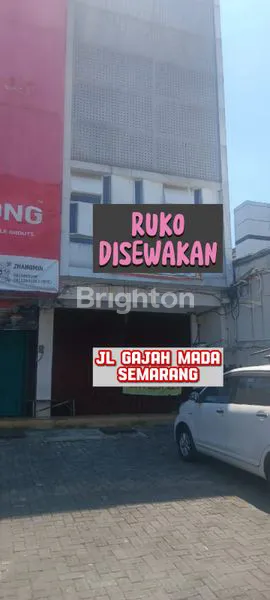 RUKO TIGA LANTAI JALAN GAJAHMADA TENGAH KOTA SEMARANG STRATEGIS