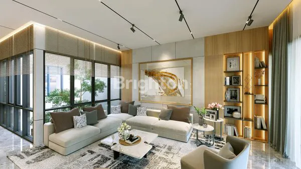image HUNIAN PRESTISIUS 3 LANTAI NEW CLUSTER AURELLE PONDOK INDAH TOWN HOUSE JAKARTA SELATAN (3)
