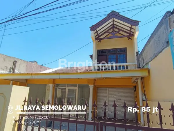 image RUMAH USAHA LOKASI NOL JALAN RAYA SEMOLOWARU SURABAYA TIMUR DEKAT ARAYA DAN MERR (1)
