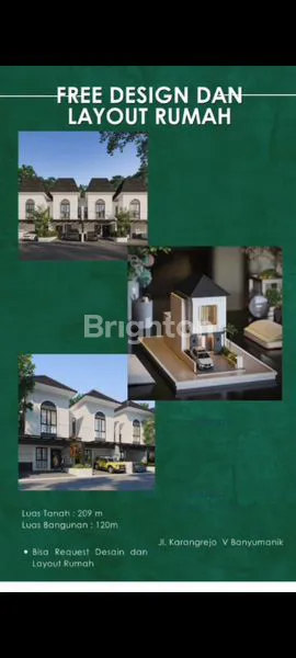 image RUMAH 2 LANTAI DENGAN DESAIN AMERICAN CLASIC FREE KOLAM RENANG DI SEMARANG ATAS, LOKASI PREMIUM (2)