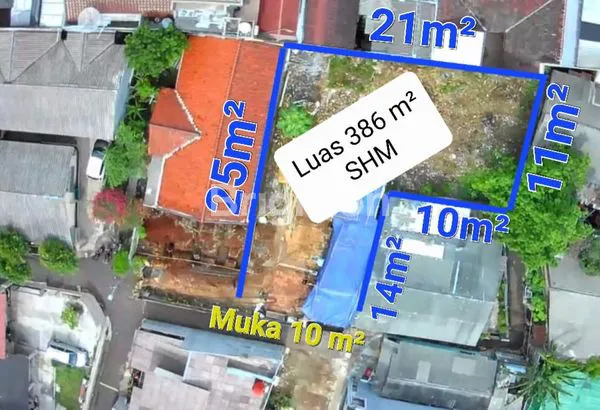 Gambar Property TANAH KAVLING SEBERANG BILLY MOON PONDOK KELAPA JAKARTA TIMUR STRATEGIS NYAMAN DAN ASRI