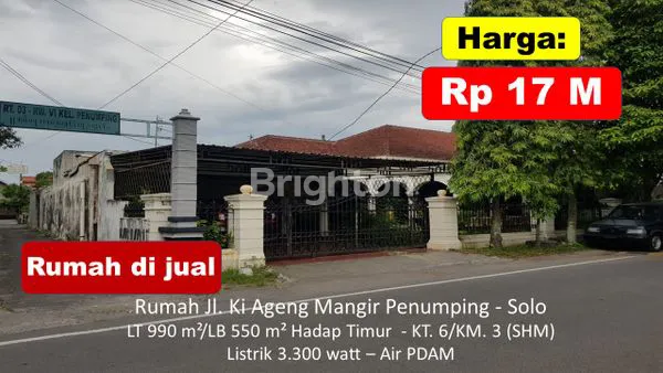 image RUMAH DI JL. KI AGENG MANGIR PENUMPING SOLO (1)